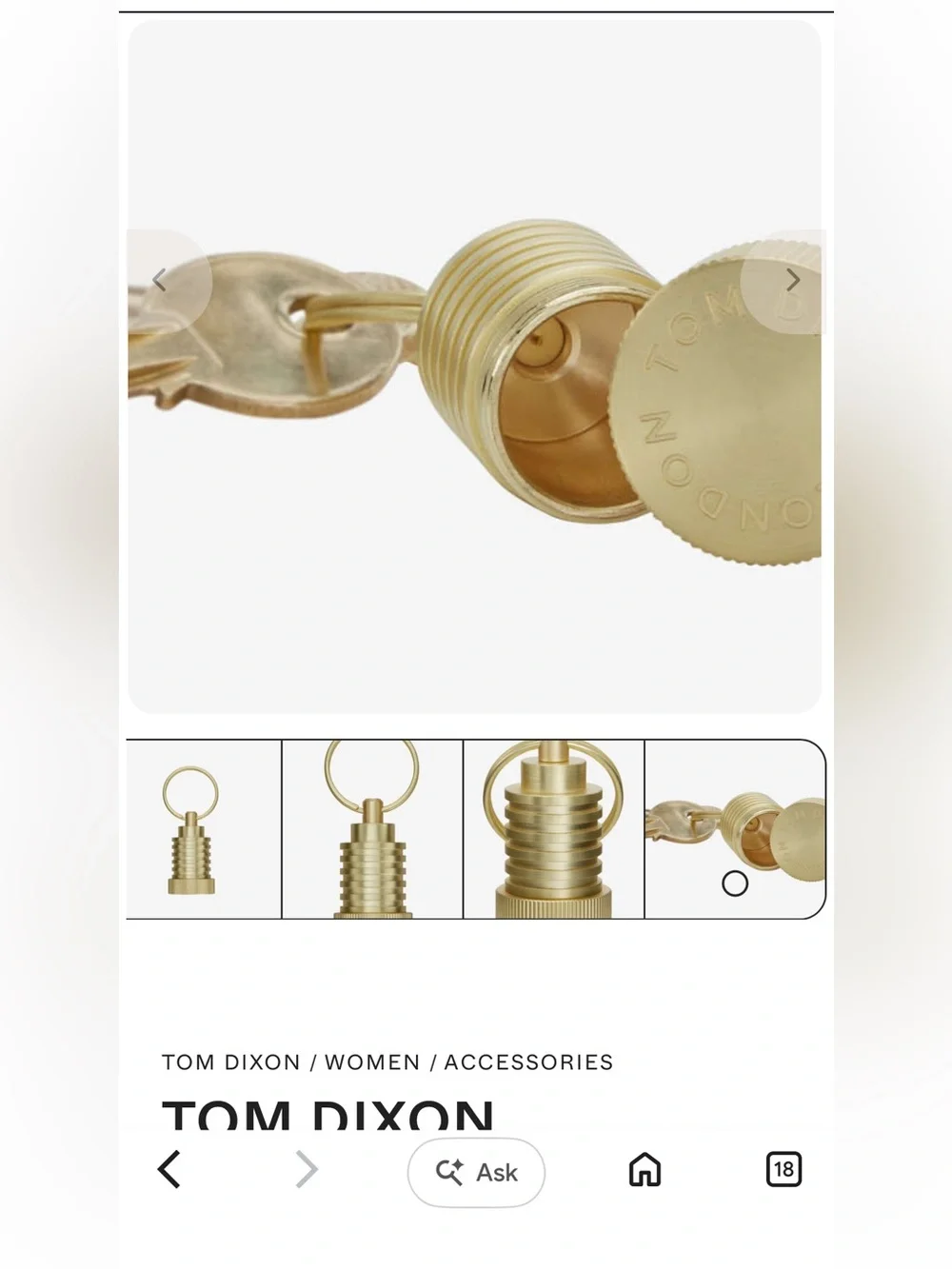 Tom Dixon has flaws